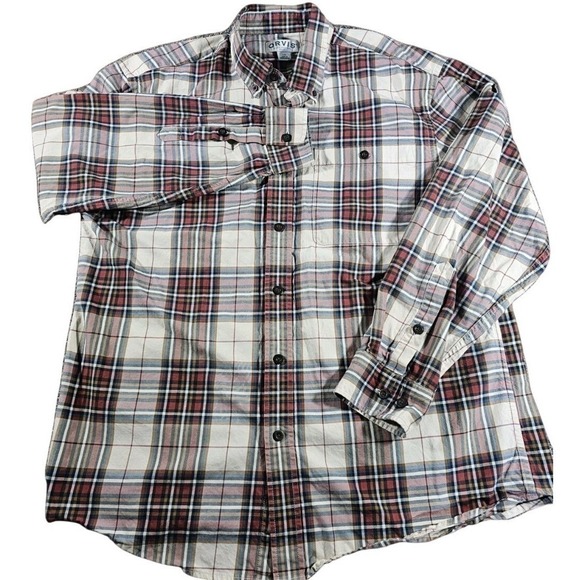 Orvis Other - Orvis Plaid Button Down Shirt Mens Large Multicolor Classic Long Sleeve Cotton